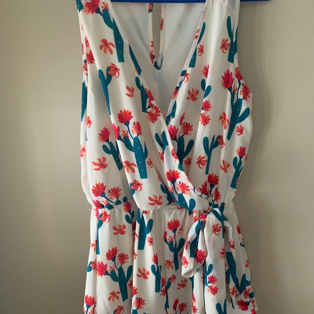 Cactus romper- Fringe